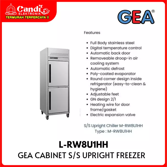 UPRIGHT FREEZER GEA